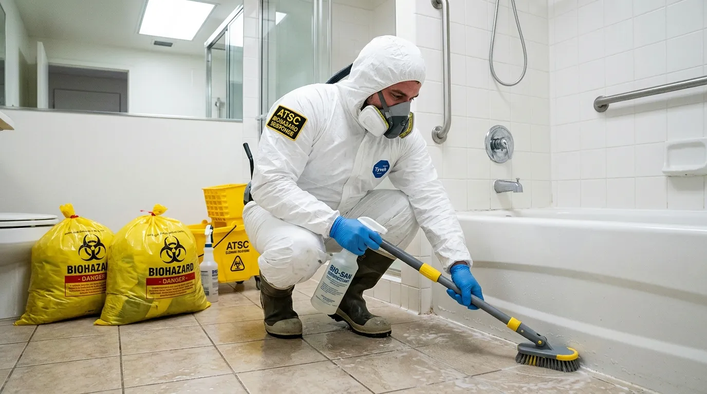 Decontamination equipment deployed for Blood Cleanup in Dongan Hills